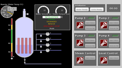 Android application SCADE : Steam Boiler screenshort