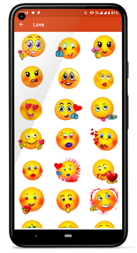 LoveExpress Stickers Screen 2