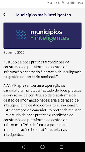 ANMP - Municípios + Inteligent Screen 3
