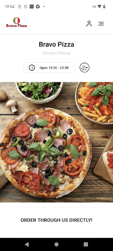 Android application Bravo Pizza Hyde screenshort