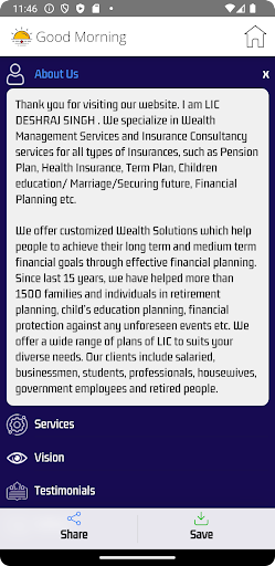 LIC Deshraj Singh Screen 2