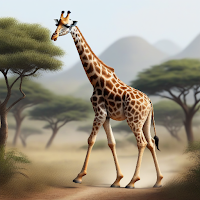 Giraffe Animals Simulator 3d