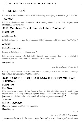 Kumpulan Tanya Jawab Keagamaan Screen 3