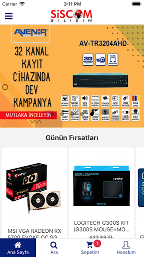 Anteprima dell'app