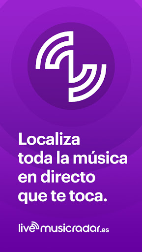 Android application Live Music Radar screenshort