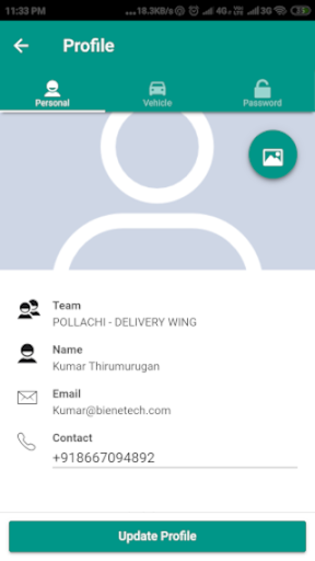 FLYER Eats - Driver App (PH) Screen 2