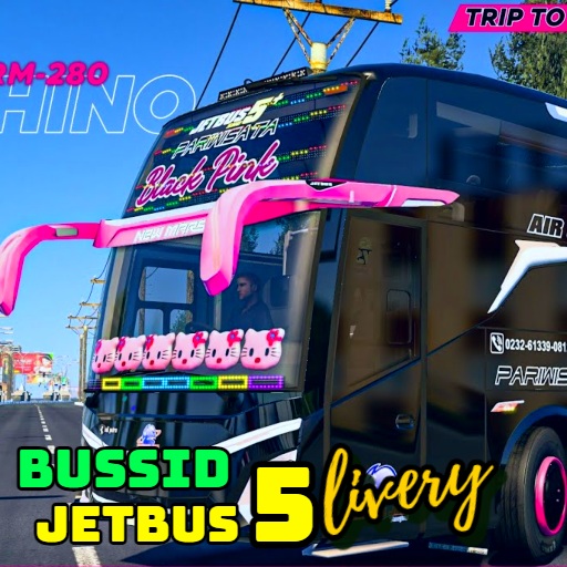 Livery Bussid jetbus 5 mod Download on Windows