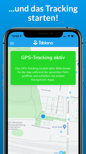 tablano GPS-Tracker Screen 3