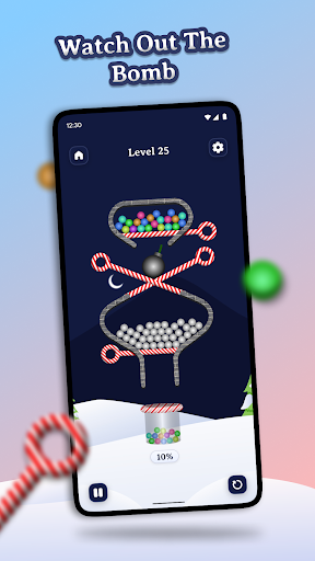 Pull the pin: Christmas Game Screen 3