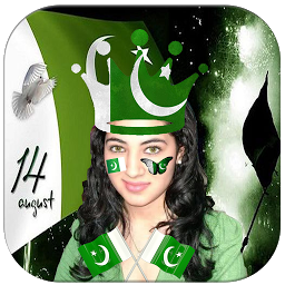 图标图片“Pakistan Flag Face photo Maker”