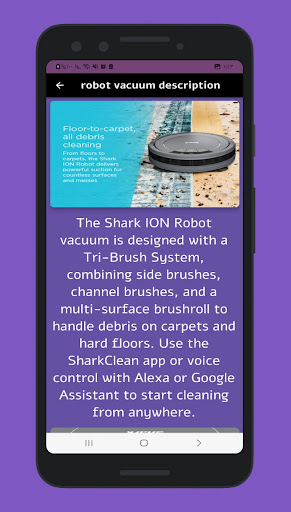 shark robot vacuum guide Screen 3