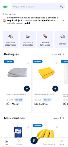 Android application Roma Plus Supermercados screenshort