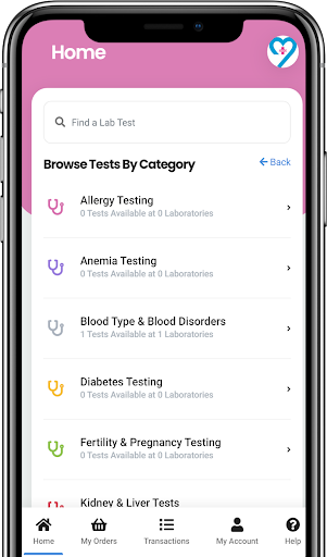 Android application Medic360 screenshort