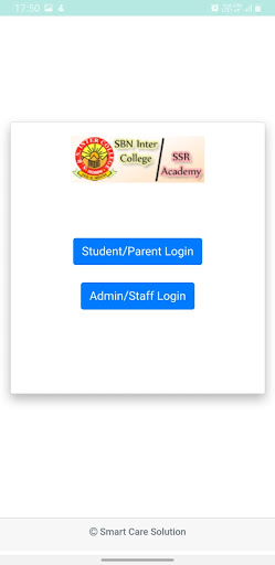 Android application SBN Inter College screenshort