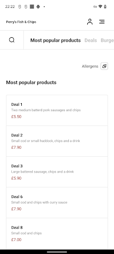 Perrys Fish & Chips Screen 3