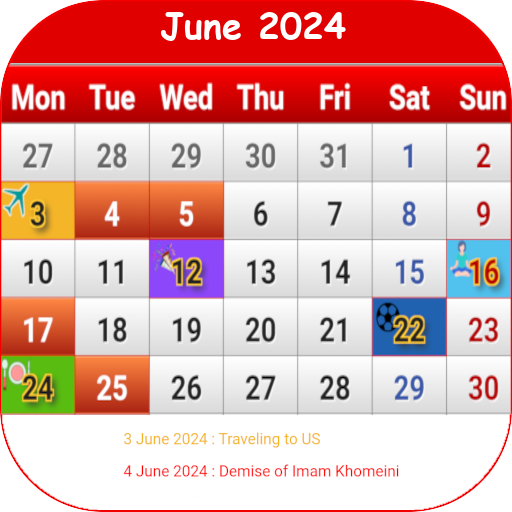 Iran Calendar 2024 logo