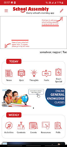 School Assembly Screen 2