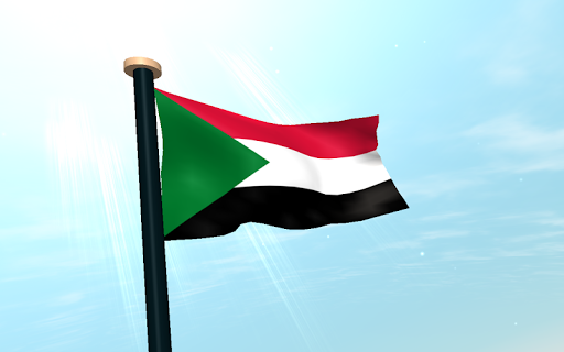 Sudan Flag 3D Live Wallpaper