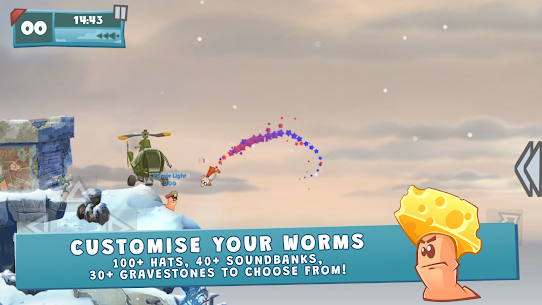 Nonstop Worms MOD (Unlimited Money, Free Level Up) 2