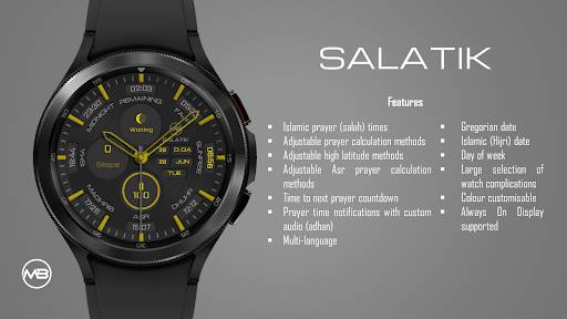 Android application Salatik screenshort