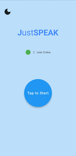 Android application Just Speak screenshort