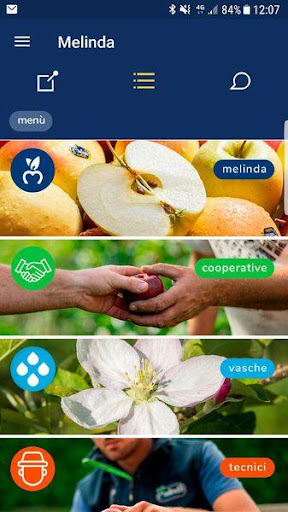 Android application MelindaApp screenshort