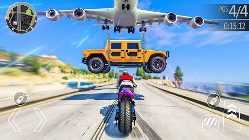Crazy Stunt Rider GT Bike Game