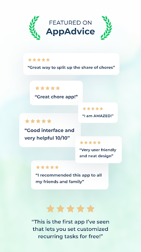 Chap: Chore Tracker App Screen 2