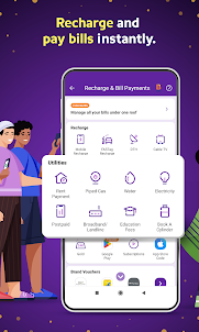 PhonePe UPI, Payment, Recharge