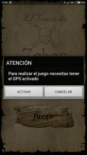 Android application El Tesoro de Zeben screenshort