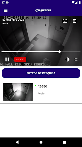 Android application Mais Segurança screenshort