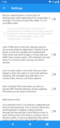 RadiusLocker Screen 3