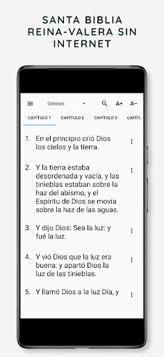 Android application Santa Biblia Reina Valera screenshort