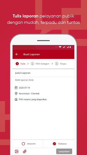 SP4N LAPOR! Screen 2