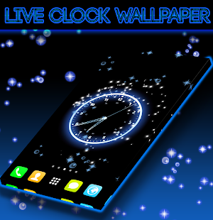 Live Clock Wallpaper Screenshot
