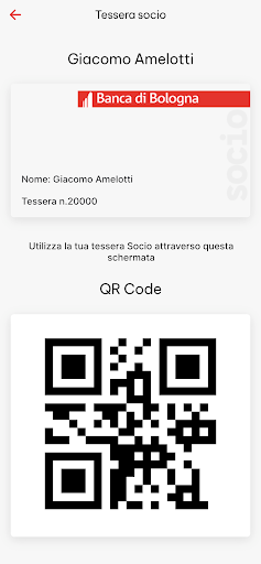 Android application Banca di Bologna Soci screenshort