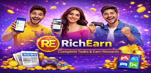 RichEarn – Games & Rewards