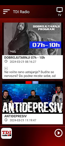 TDI Radio Screen 3