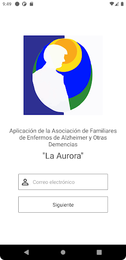 Android application A.F.A. "La Aurora" screenshort