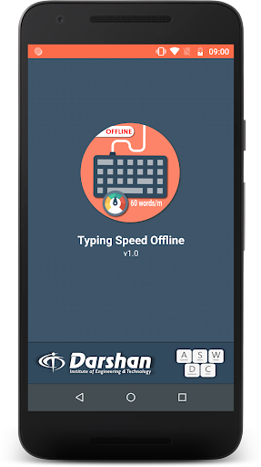 Android application Typing Speed Test - Typing Mas screenshort