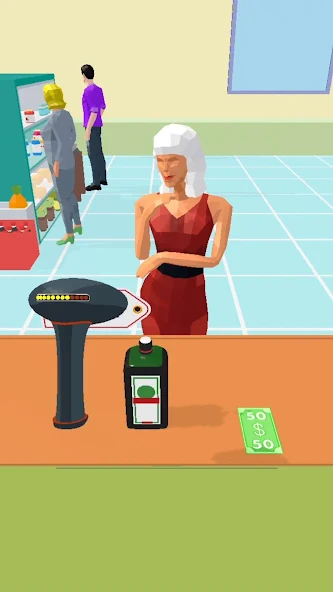 Cashier 3D Mod Apk