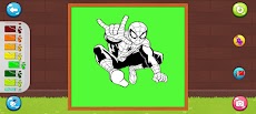 Spider Hero Coloringのおすすめ画像5