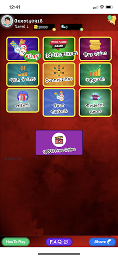 Android application Tambola- 90 Balls Bingo/Housie screenshort