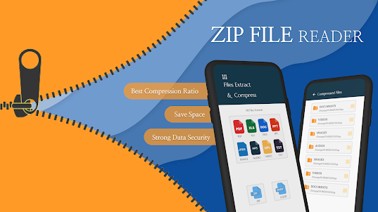 Zip File Reader - Extractor