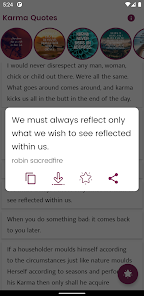 Imágen 3 Karma Quotes and Sayings android