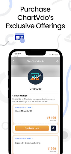 Chartvdo Screen 2