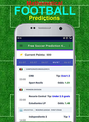Android application Soccer Predictions Tips screenshort