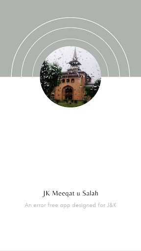 Android application JK Meeqat u Salah screenshort