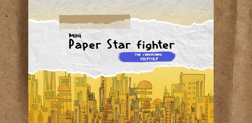 Android application Mini Paper Star fighter screenshort