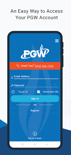 Android application Philadelphia Gas Works screenshort